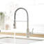 Robinet de cuisine avec douchette extractible en acier inoxydable-116628571