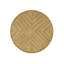 Table d'appoint ronde de 22 pouces avec table d'appoint et tablette