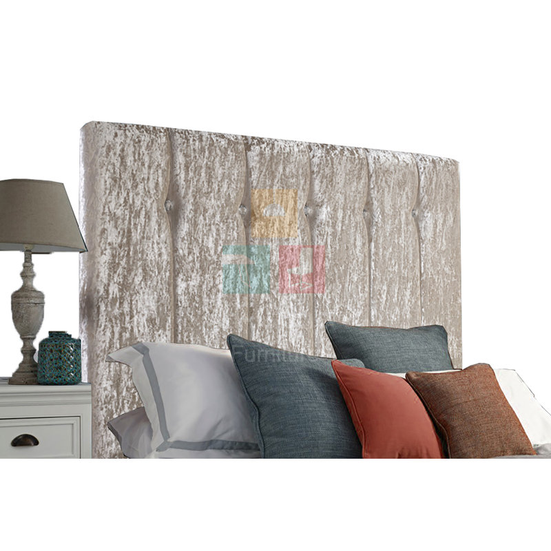 Thummepalli Upholstered Headboard, Cream, Single (3')