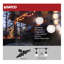 24Ft - LED String Light - Includes 12-G25 Bulbs - 2000K - 120 Volts
