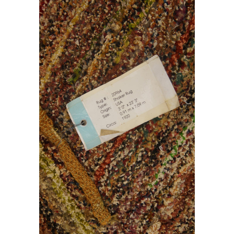 Antique Oversized Shaker Rug America Knotted