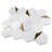 Supreme Tile Natural 10.2 in. x 11.78 in. Hexagon Polished Marble Mosaic Tile-67852701