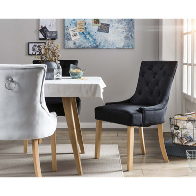 Avia 52cm H Velvet Upholstered Dining Chair