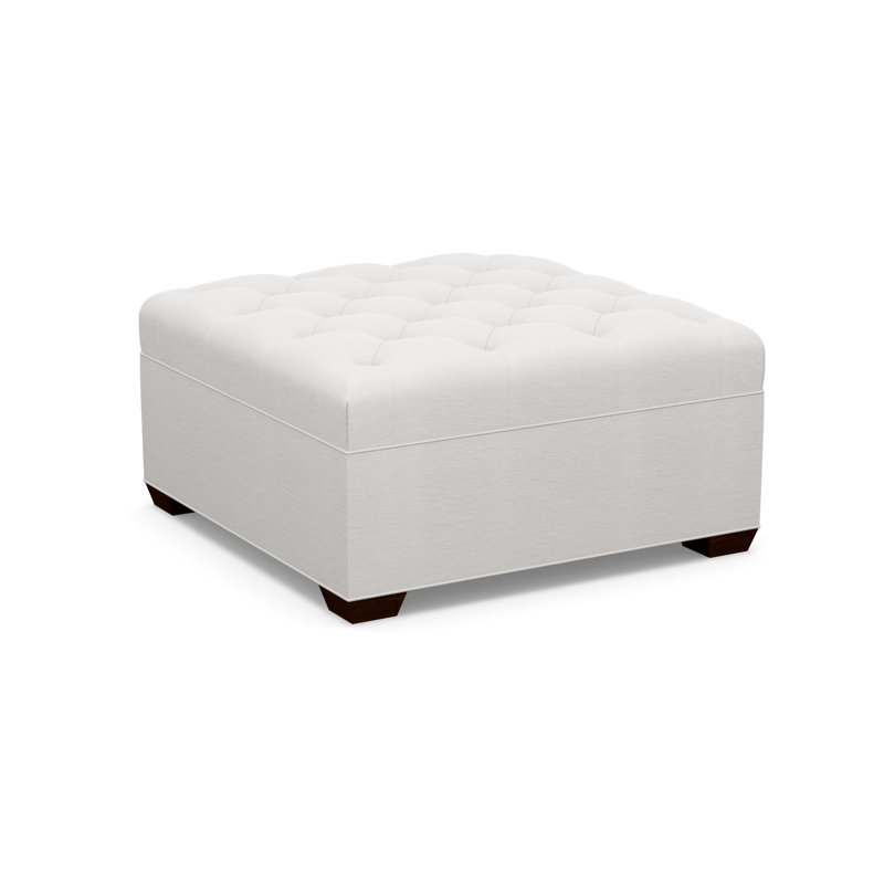 Square Ottoman, Walnut, 9637-86