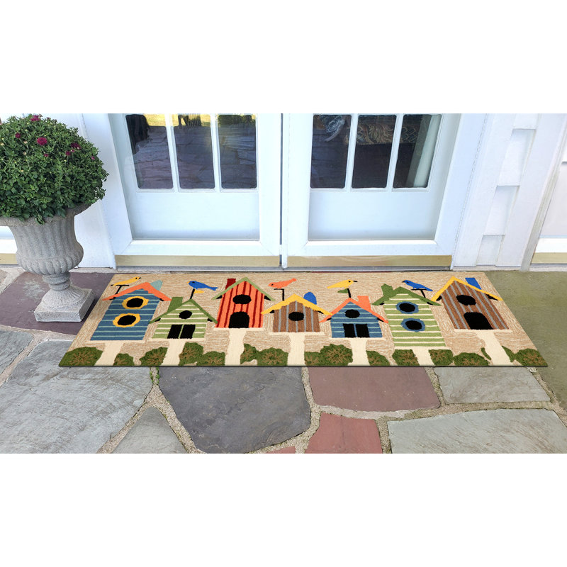 Tapis de cuisine Ismay Birdhouse, Rectangle 2 pi x 5 pi