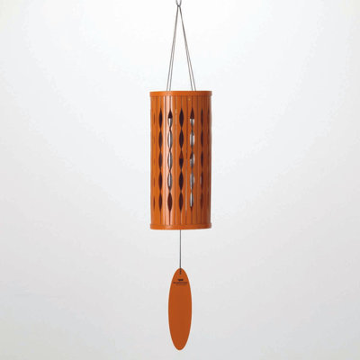 Wood Abstract Wind Chime