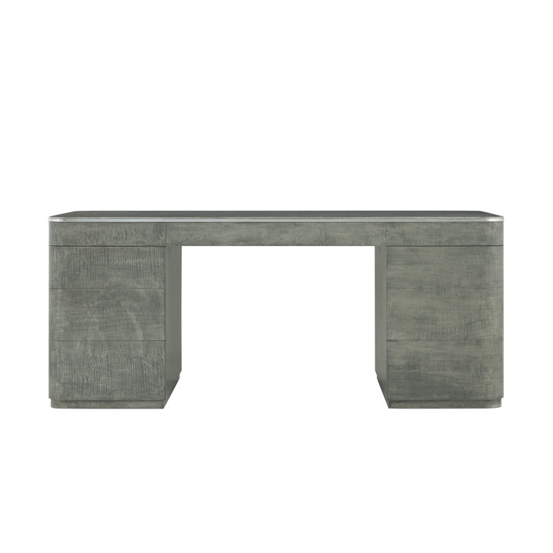 Hudson Solid Wood Executive Desk