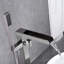 Robinet de baignoire autoportant à fixation sur le plancher à poignée simple avec douche à main Rishel-53077042