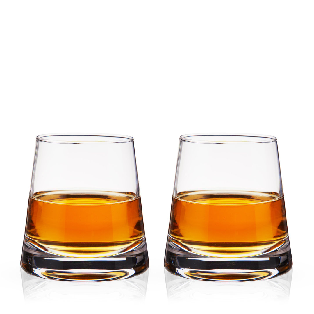 Burke Crystal Whiskey Glasses Set of 2 Viski