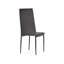 Adonia Upholstered Faux Leather High Back Dining Chairs-39665854-123102322