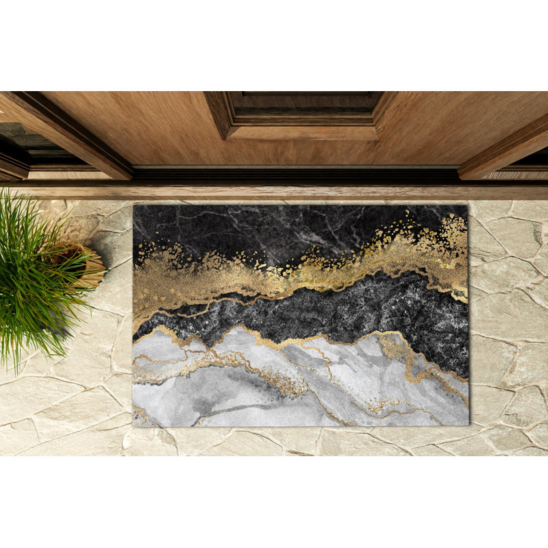 Non-Slip Outdoor Doormat, W60 x L90 cm