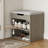 13.2" Shoe Storage Bench with Cushion, 2-Tier Adjustable Shoe Rack for Entryway-964945021