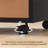 Modern Side Table with Wheels-235845872