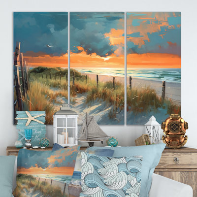 Ensemble de salon Pathway To Beach Sunset
