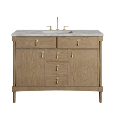 Kinnsden 48" W Single Vanity w/ FreePower Wireless Charger