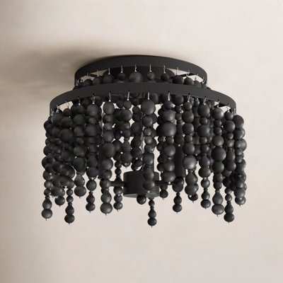 Marli Wood Semi Flush Mount