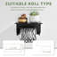 Stainless Steel Wall Mount Toilet Paper Holder with Shelf-113571715