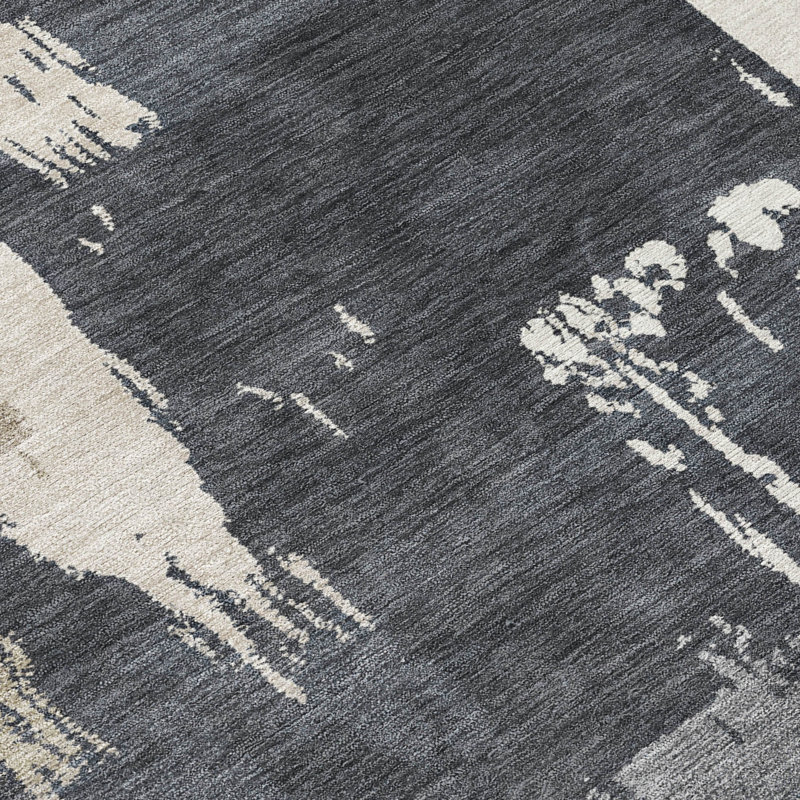 Machine Washable Indoor/Outdoor Skiljo ACN2347 Abstract Rug, Rectangle 10' x 14'