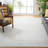 Abstract Hand Tufted Wool, Cotton Geometric Rug-1592349292