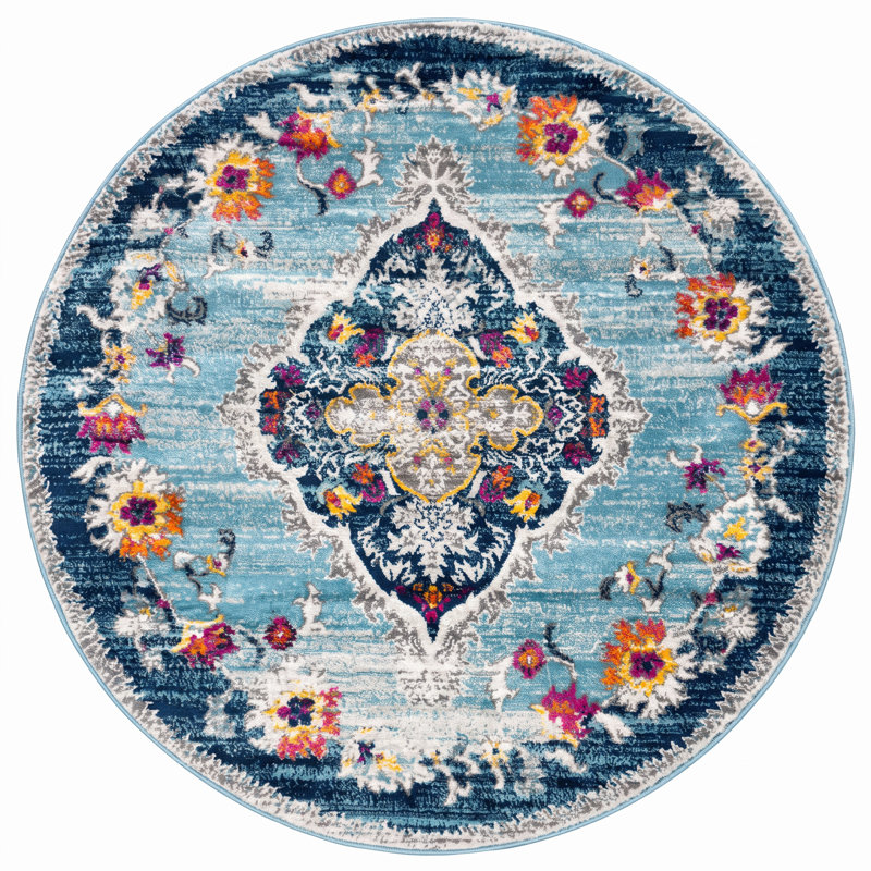 Kymiere Indoor Rug, Round 7'5"