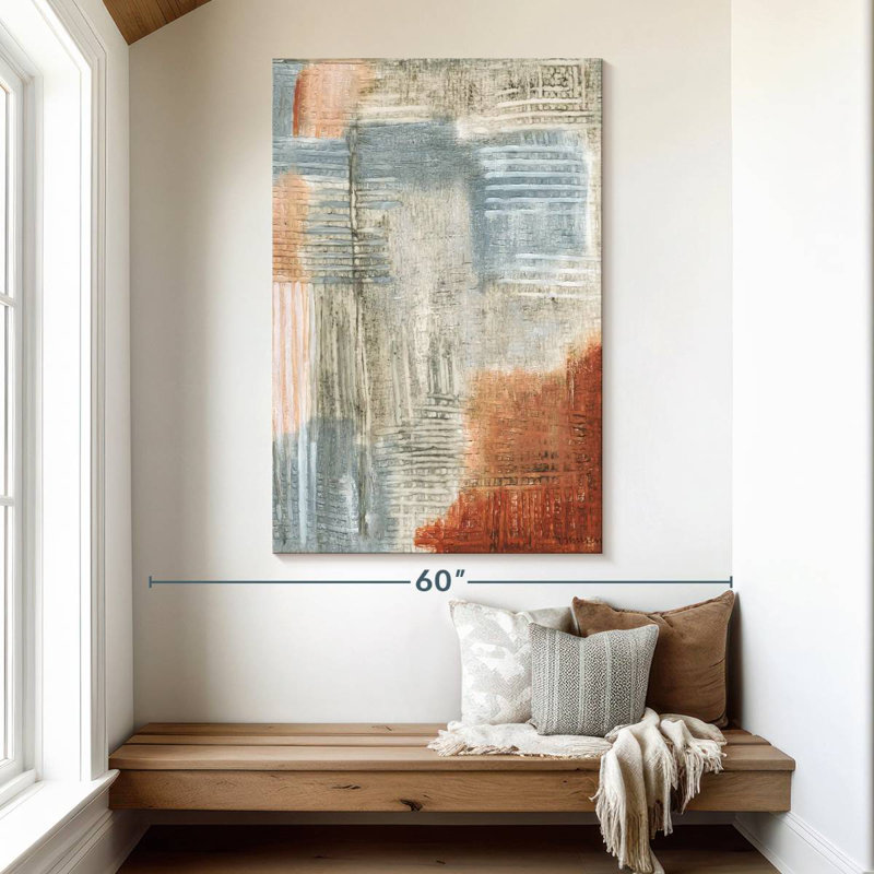 Avery Summer Rust II, 51" H x 34" W
