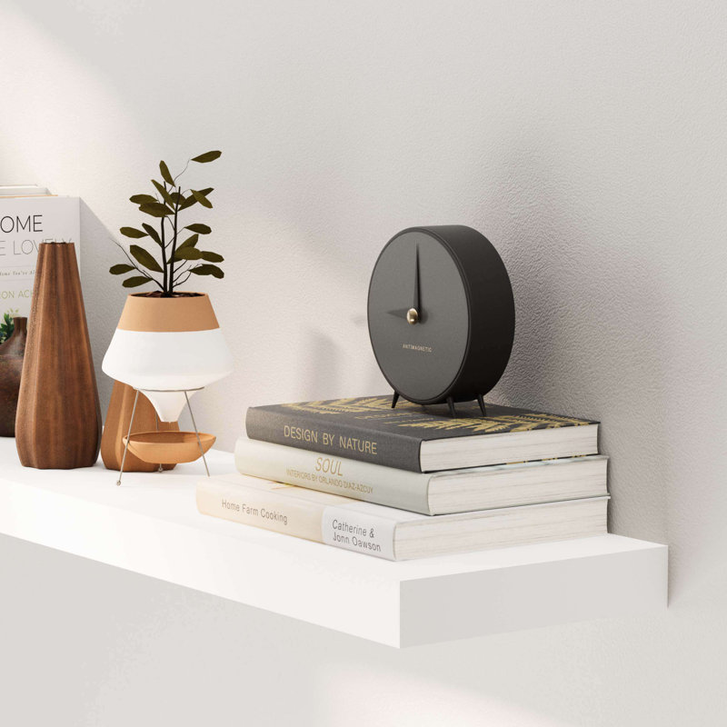 Floating Shelf for Wall with Hidden Brackets, Book Shelf Wall Mount, Long Wall Shelf, Floating Bookshelves for Wall, Shelf for Kitchen, Bedroom Shelf, Book Shelf for Living Room, Hanging Book Shelves for Wall, Pantry Shelves Wall Mounted