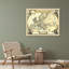 Art sur toile tendue avec galerie Astoria Grand Vision Studio, carte nautique de l'Europe-428253279