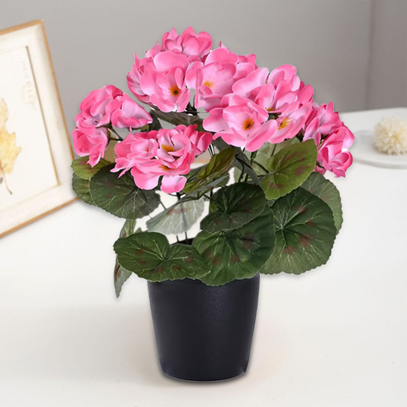 Fleurs artificielles pour la maison Home, Rose