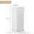 1-Drawer Free-standing Bathroom Cabinet, White 12.6x11.8x34.3in