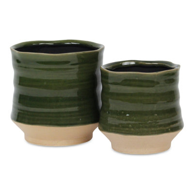 Halimatou Handmade Ceramic Pot Planter