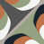 Orange / vert lime