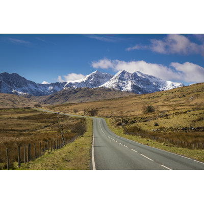 Desai Snowdonia - Wrapped Canvas Print