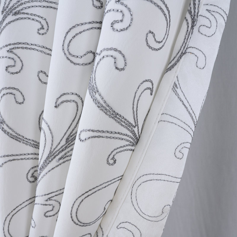 Rideau obscurcissant Kinnear, Blanc, L 54 po x L 90 po