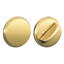 One-Sided Deadbolt Thumbturn with Exterior Plate-22335084