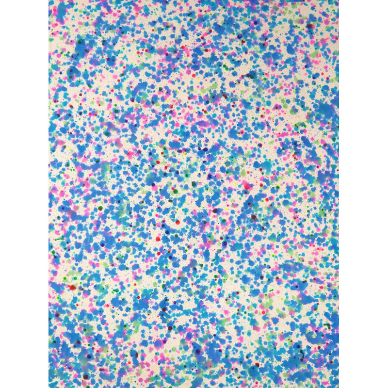 «Celebrate Now» par Drew Gaffney - impression, H 32 po x l 24 po, Toile tendue