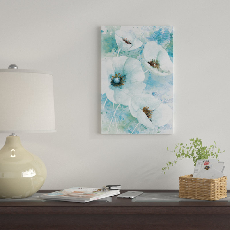«Simple and Pretty I», impression sur toile, H 12 po x l 8 po x P 0,75 po, Toile tendue, Pas de tapis