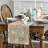 Pumpkins Maple Leaves Beige Wood Fall Table Runner, Seasonal Autumn Kitchen Dining Table Decoration For Home Party Decor 13X48 Inch-2137024998