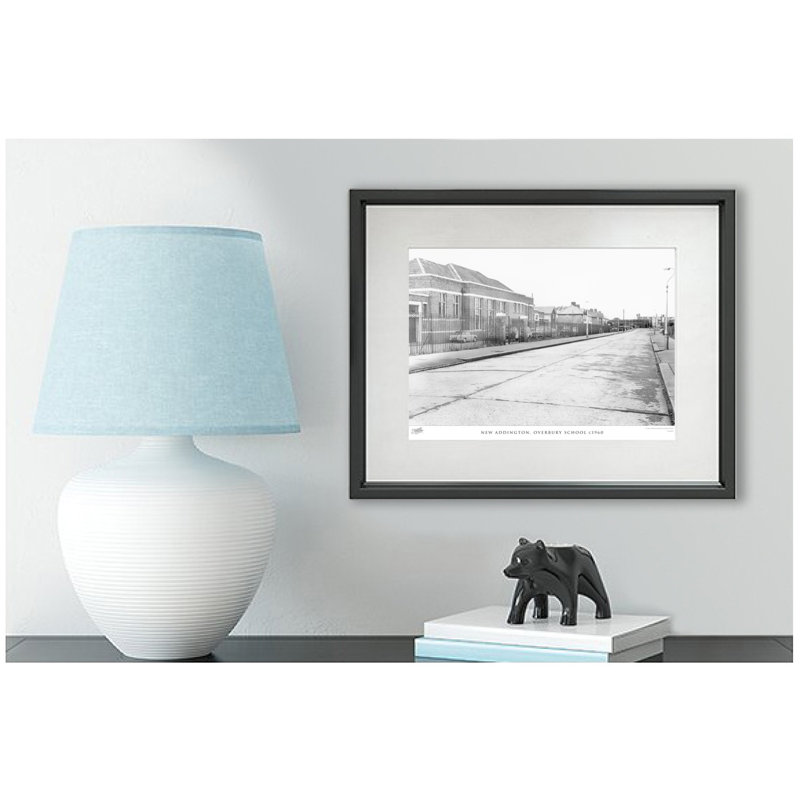 New Addington, Overbury School C1960 by Francis Frith - Single Picture Frame Print, 40cm H x 50cm W x 2.3cm D