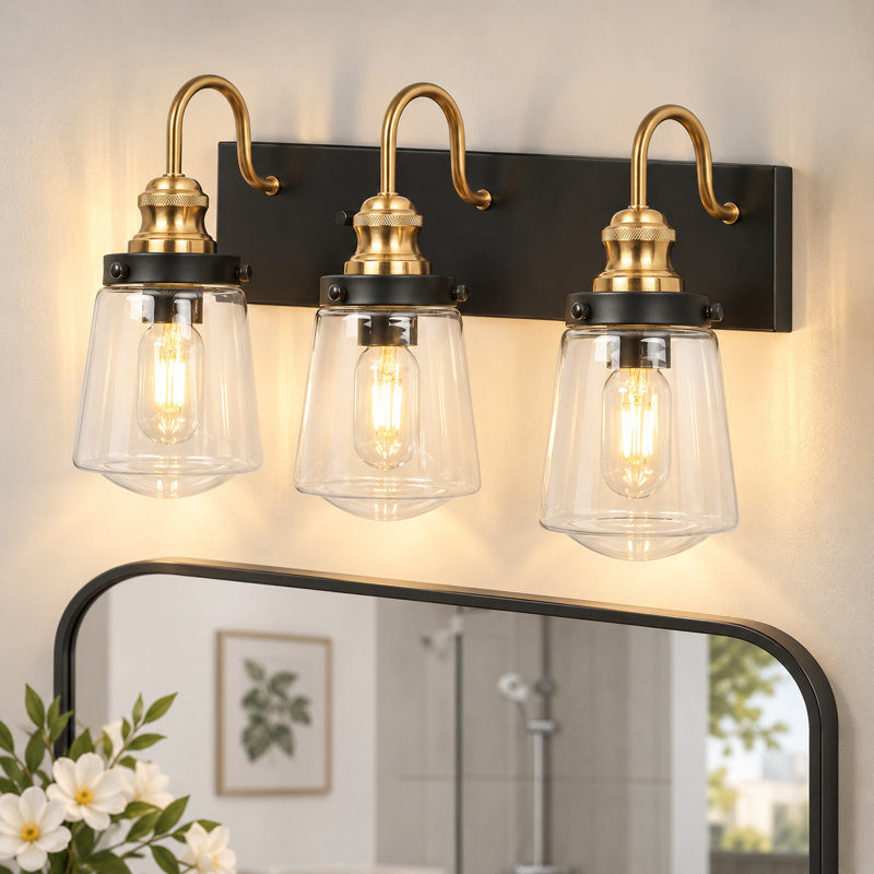 Abinayan Vanity Light, 3-Light