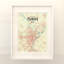 Carte de Turin, impression tricolore
