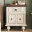 20.47"Vintage Nightstand With 2 Drawers And Roman Column Legs, Solid Wood Bedside End Table, Bedside Cabinet For Bedroom, Living Room-115293795-115293792