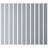 Adjustable Acrylic Slat Wall Panel Kit w/ 4"W Slats-97800224-97800227