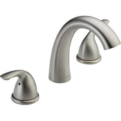 Classic Double Handle Deck Mounted Roman Tub Faucet Trim