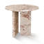 Table basse en marbre naturel rose, petite table, table de salon, pierre naturelle, marbre véritable, marbre véritable, table-128517746-132890083