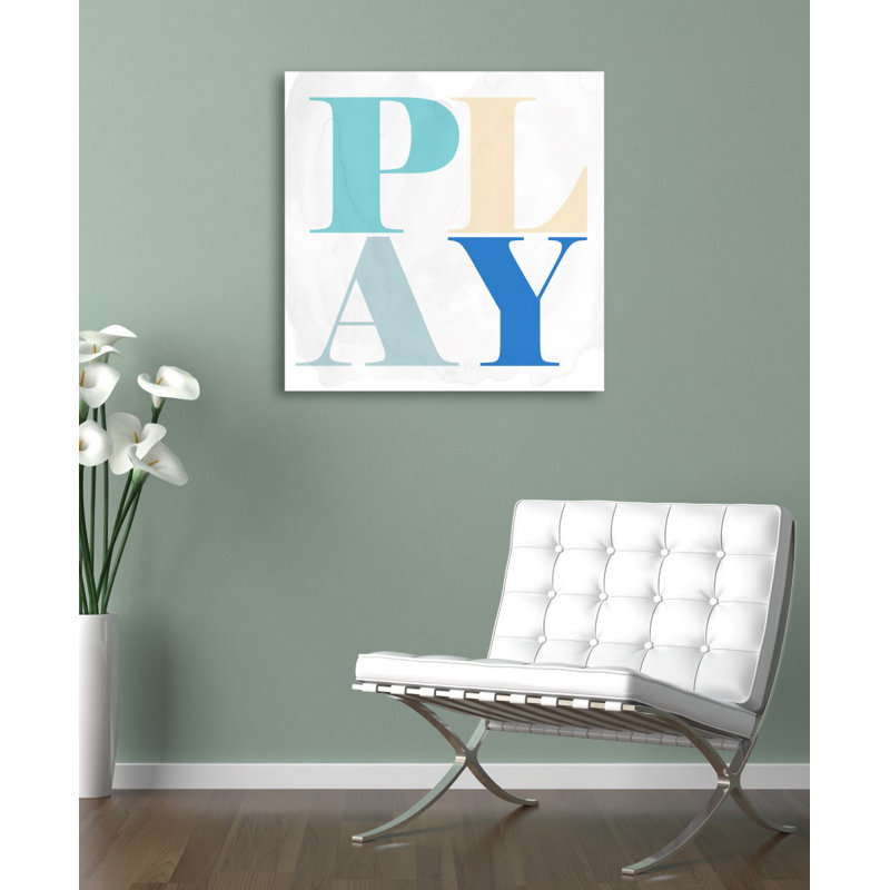 Art sur toile play Jerimiah, H 20 po x l 20 po x P 1,5 po