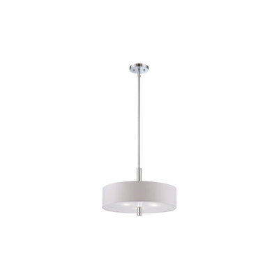 0006FAE530E7492BAB9DDADD9C3A2713 Luminaire suspendu 3 lumières (chrome)