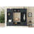 4-in-1 Detachable Hall Tree with Storage and 7 Hooks, Multiple Functions Hallway Coat Rack with Storage Drawers and Cabinet, Antique Blue Shoe Bench for Entryway Hallway