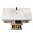 39.4" Wall-Mounted Single Bathroom Vanity with Sink-1519686817
