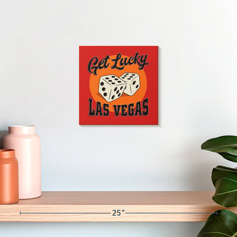 Las Vegas rétro, H 10 po x l 10 po