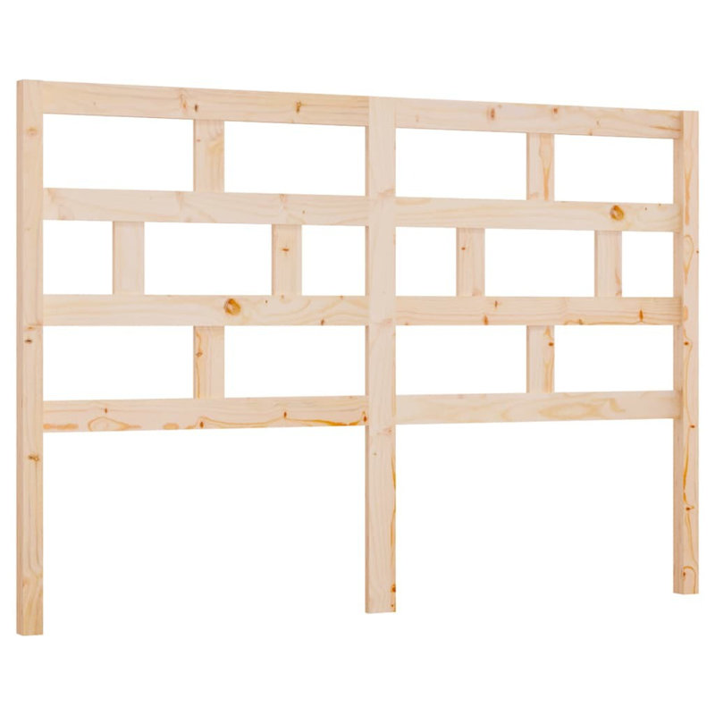 Macintyre Solid Wood Headboard, Light Brown, 100cm H x 146cm W x 4cm D